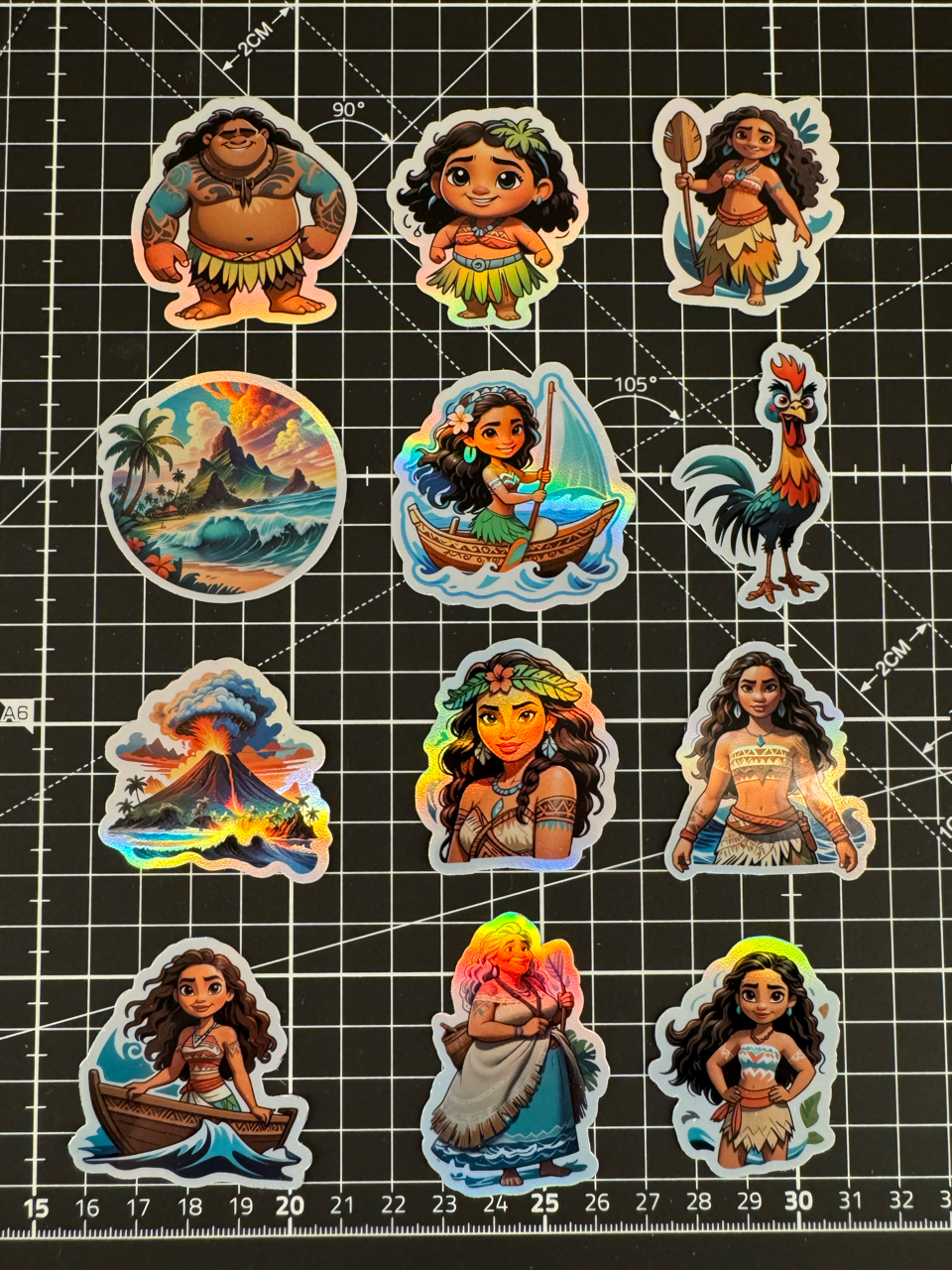 Holographic Moana